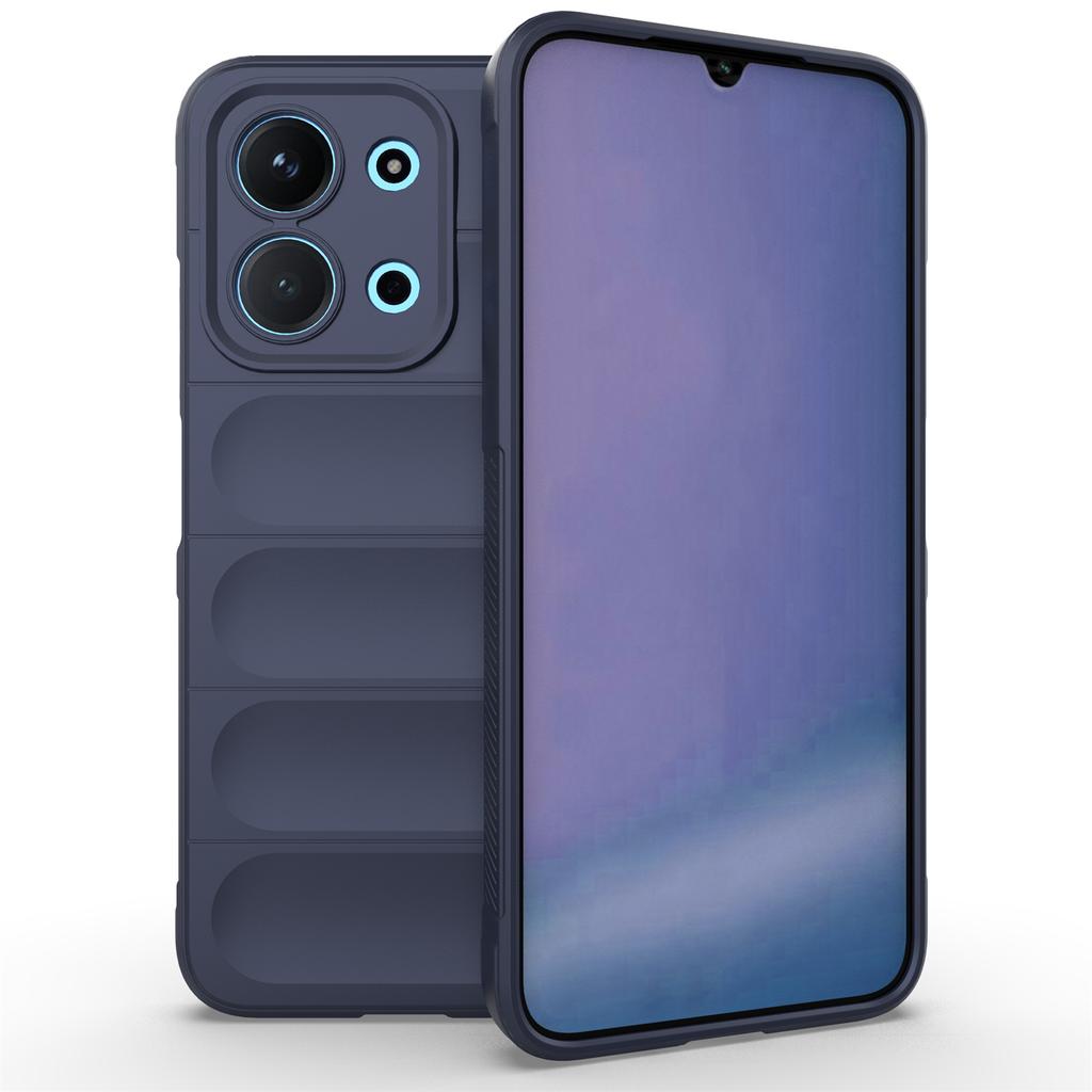 Для Xiaomi Redmi 15C 4G (Глобальный) (171 мм)/Poco C85 4G (171 мм) Противоударный чехол Мягкий ТПУ Прочный чехол на заднюю панель телефона