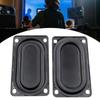 2Pcs Rubber Diaphragm 5090 with Mounting Holes Rectangle Bass Resonance Passive Radiator Speaker Vibration Membrane