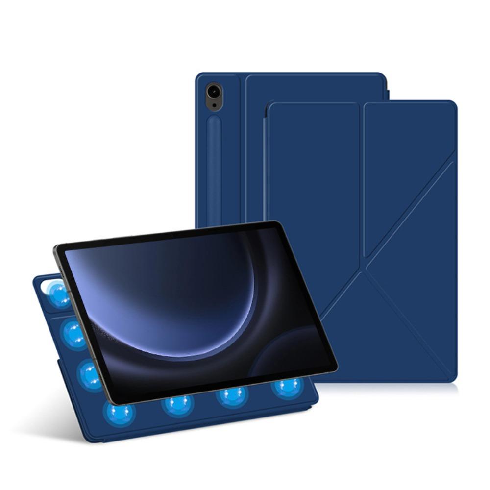 Для Samsung Tab S9+ Чехол S8Plus S7fe Ультра Магнитный Чехол-Подставка со Складной Подставкой для Защиты Планшета