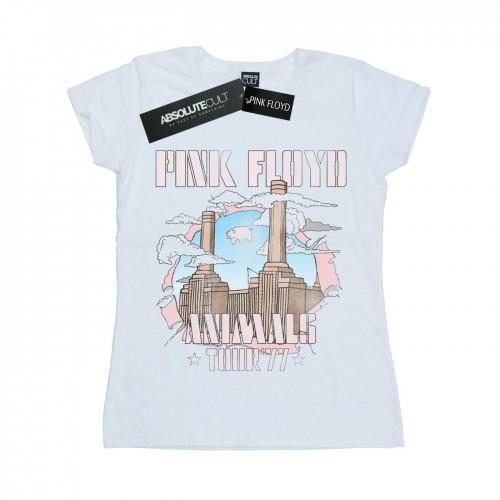 Pink Floyd Womens/Ladies Animal Factory Cotton T-Shirt