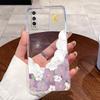 Jelly Casing For VIVO Y70S / IQOO U1 Fundas Capa Clear Silicone Soft TPU Back Cover Cute Cat Rabbit Heart Protective Case Coque