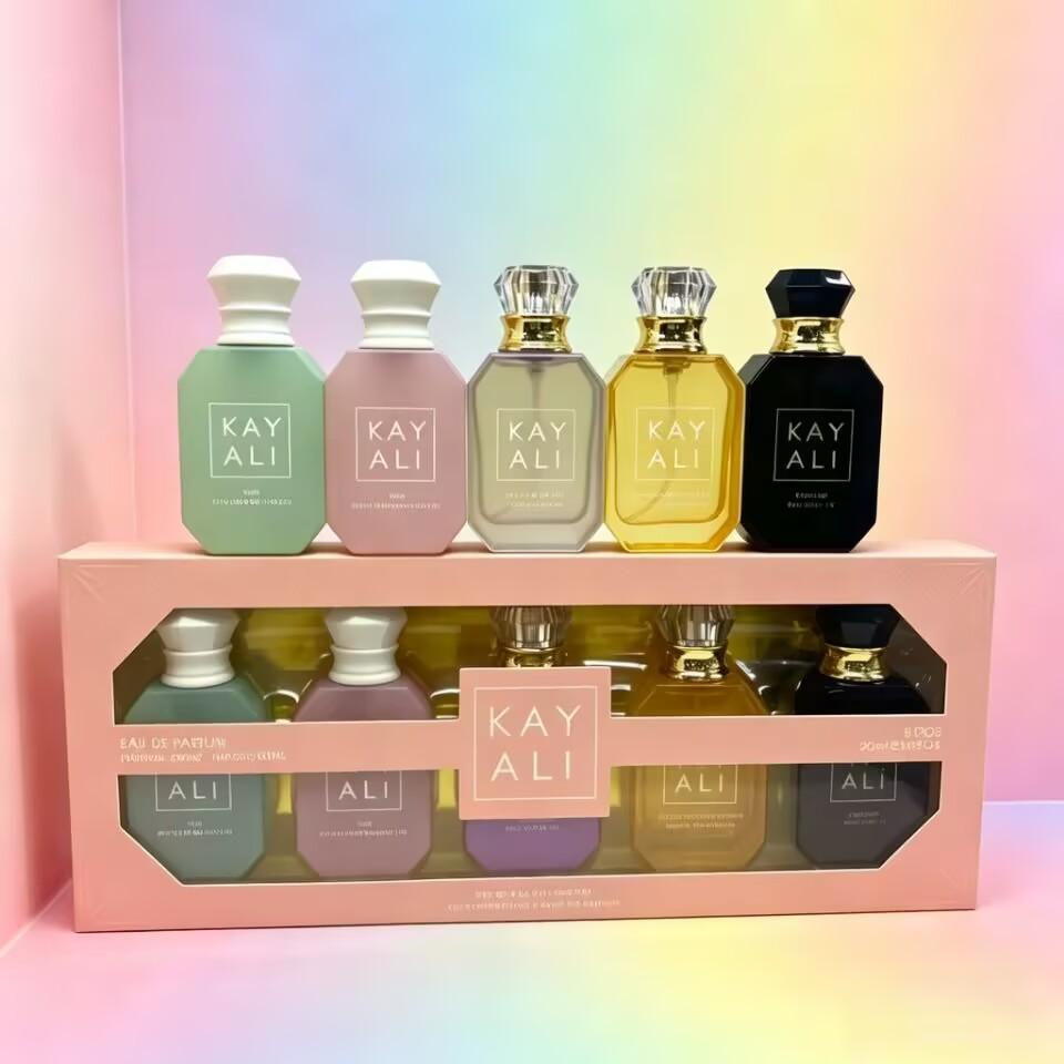 KAYALI Набор парфюмов 30 мл*5 Коллекция Eau De Parfum Стойкий Сладкий Фруктовый Цветочный Ванильный Гурманский Роскошный Унисекс Подарок Ваниль