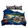 Factory 3D Digital Printing Quilt Set Three-Piece Cartoon Animation Thickened Grinding Kit