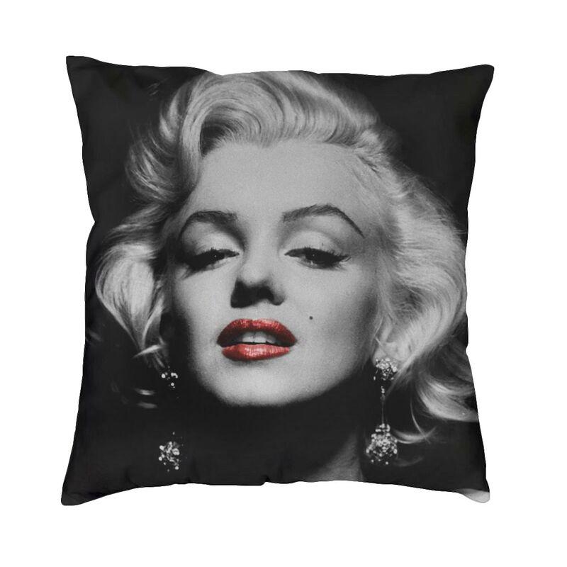 Поп-арт Золотой Уорхол Монро Мэрилин Пледы Наволочки Украшение 3D Печатный Чехол на подушку для стула Постельное белье Офисная наволочка