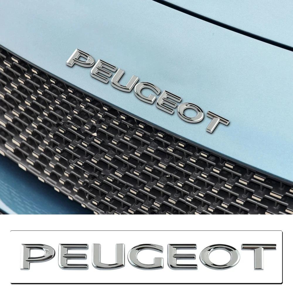 1 шт. Автомобильная 3D эмблема на задний багажник PEUGEOT Наклейка с буквами Аксессуары Для Peugeot 408 308 5008 208 2008 3008 Landtrek Rifter 508 301