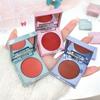 Lip Mud Blush Eyeshadow Multifunctional Cosmetics Slightly Tipsy Easy To Smudge Blush Palette