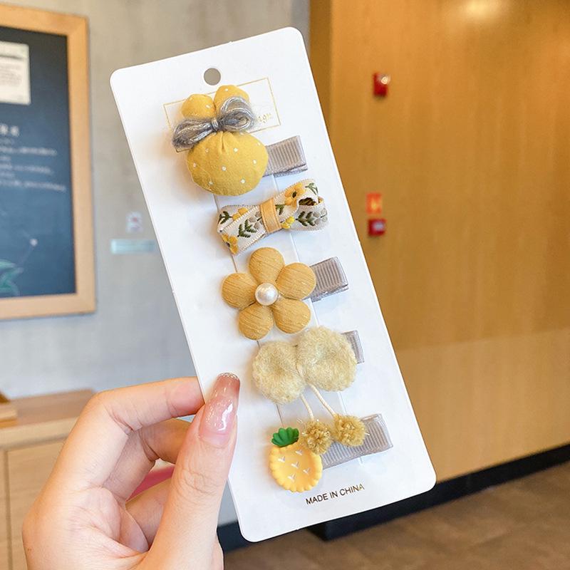 Adorable No-Damage Hair Clips for Baby Girls