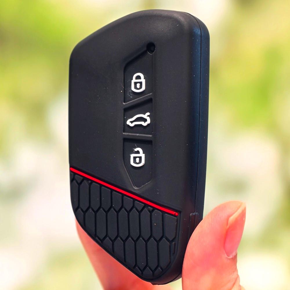 Новый чехол-обложка для ключа автомобиля для Vw Volkswagen/Golf 8 Mk8 Id.3 Id.4 /Cupra/Skoda/Octavia A8/Seat/Leon Mk4 /Formentor/Tarraco