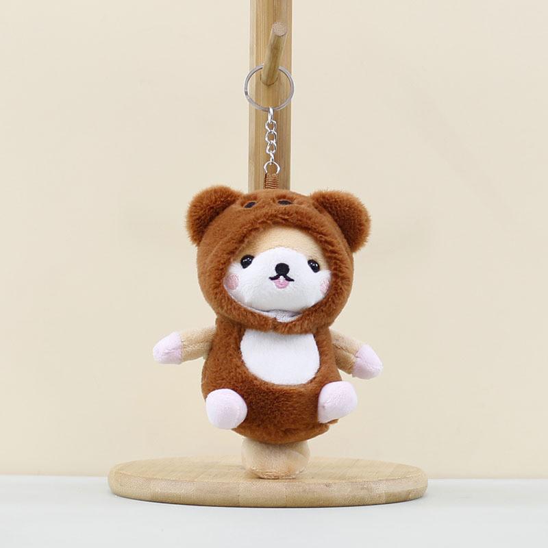Hamster Adorable Keychain Plush Toy With Soft Pp Cotton For Accessory Teens