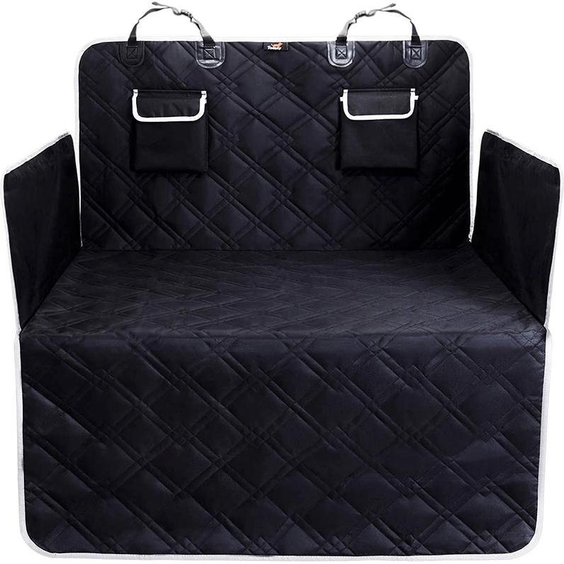 Защитный коврик на спинку сиденья автомобиля со встроенной переноской для питомца Прочный дорожный коврик для питомца