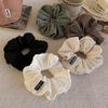 Вязаный scrunchie в корейском стиле с драпировкой - Простой, универсальный, высококачественный аксессуар для волос
