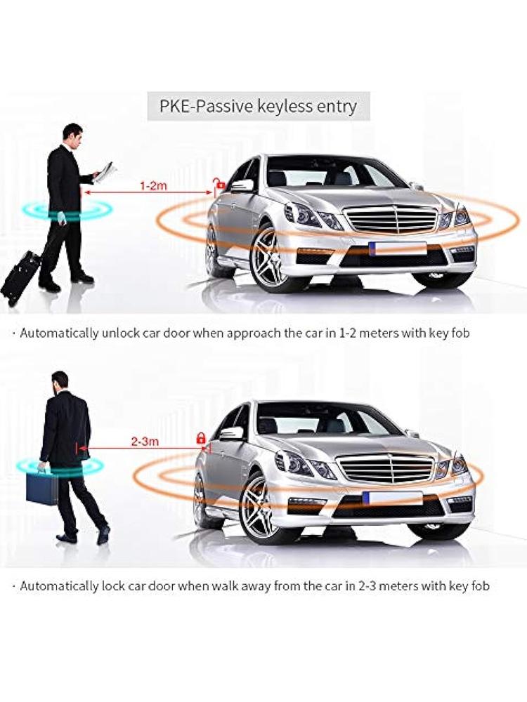 Универсальная система автоматического запуска и остановки системы входа без ключа, сигнализация запуска двигателя, система запуска одной кнопкой, аксессуары для удаленного автомобиля