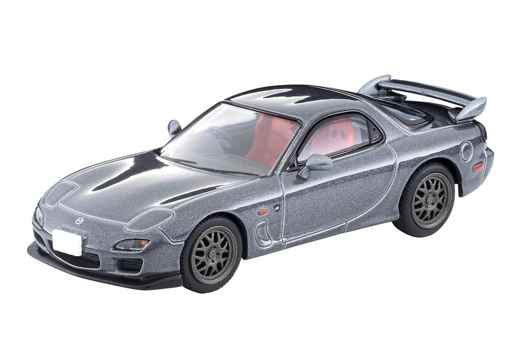 TOMYTEC Tomica Limited Vintage Neo 1/64 LV-N Era of Japanese Cars Vol. 16 Mazda RX-7 SPIRIT R Type A 2002 Gray Finished Model