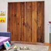 Western High Shading Curtains Traditional Rustic West Wooden Door Living Room Decoration Curtains Bedroom Window Drapes New