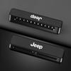 Jeep Compass Phone Number Plate Ornament Light - Grand Cherokee High-End Holder for Grand Commander