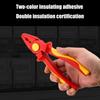 Многоцелевые 1000В изолированные пластиковые плоскогубцы с эргономичной рукояткой для электротехнических проектов, установки приборов