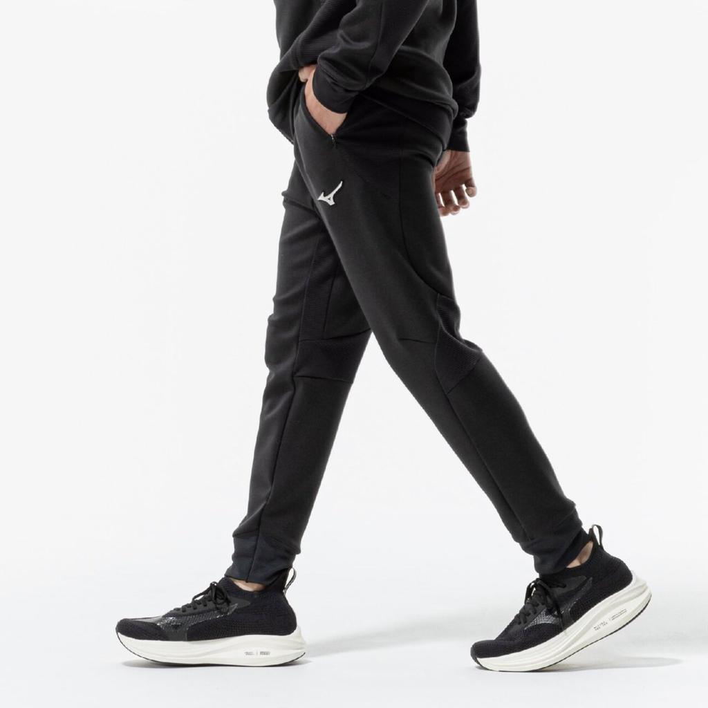 Mizuno Тренировочная одежда Персиковое прикосновение Размер S Спортивные штаны, 32MDC538, Унисекс, Черный,