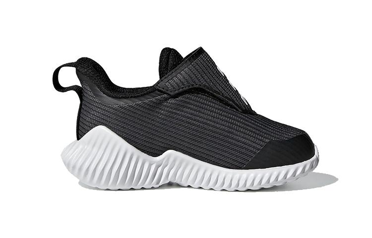 adidas AC Низкие беговые кроссовки Черно-белые для младенцев и малышей G27172
