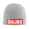 Ohlins Logo Warm Knitted Cap Fashion Bonnet Hat Autumn Winter Outdoor Beanies Hats for Unisex Adult