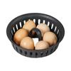 Food grade 2-in-1 steaming and boiling egg tool, suitable for Thermomix TM5 TM6, heat-resistant, complementary food, brunch