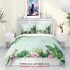 3pcs Spring Scenery Bird Pattern Printed Duvet Cover Set, Queen, King, Double Bed, for Women and Adults Bedroom, Hotel