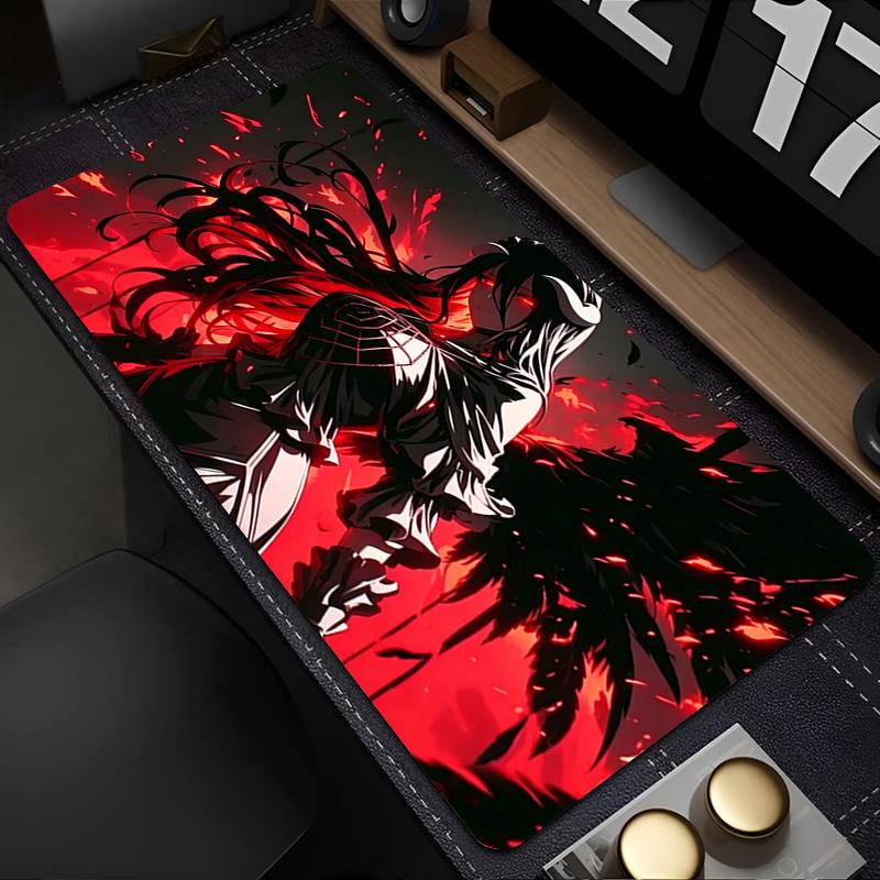 Коврик для мыши Игровой коврик для мыши Аксессуары для ПК O-overlord Альбедо Большой коврик для стола Милый аниме-коврик для мыши Компьютерный геймер Расширенный коврик для мыши