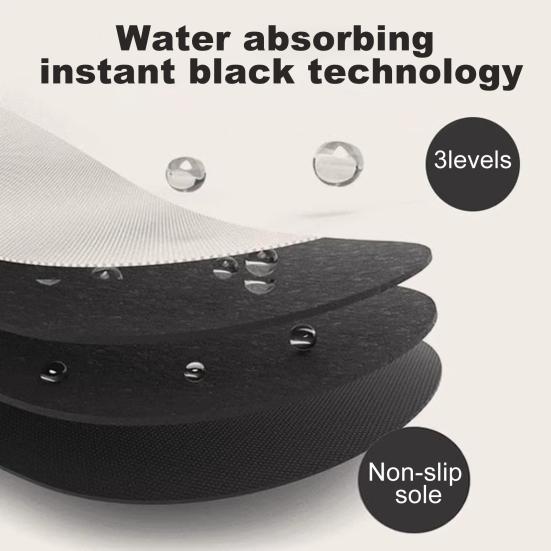 Yousheng Floor Mat Non-Slip Stable Design 3D Illusion Rug Fade-Resistant Anti-Shedding Highly Absorbent Surface Door Mat Entryway Living Room Bedroom