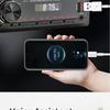 Новая автомагнитола Bluetooth 1DIN MP3-плеер FM AUX TF Радио Стерео Функция поиска автомобиля через мобильное приложение и голосовой помощник 12В Bluetooth Громкая связь