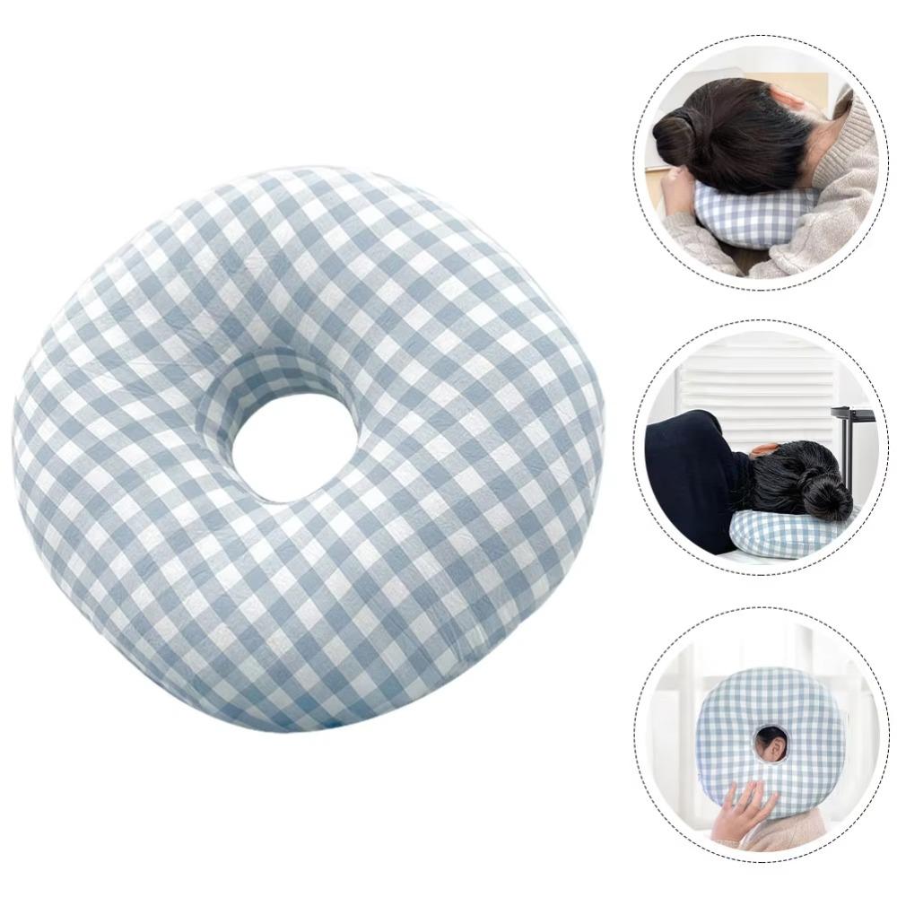 Single Hole Hollow Pillow Comfortable Donut Pillow Convenient Sleeping Pillow Neck Relaxation