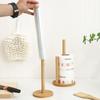 Kitchen Roll Paper Towel Holder Tissue Vertical Stand Freestanding Paper Towel Roll Stand Roll Towel Rack Kitchen Accessories