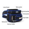 Oxford Cloth Electrician Waist Bag Waterproof Tool Bag Electricians Belt Bag  Maintenance