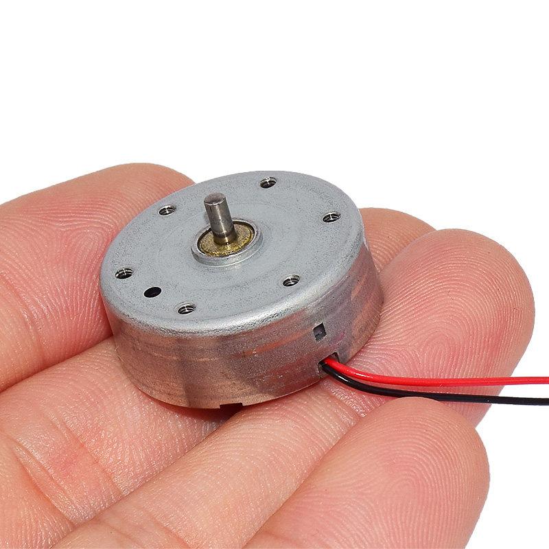 1 шт. Высокоскоростной Мини 24 мм Круглый Двигатель Rf-400Ca-12265 D/V 5.9 6V 11500 об/мин Для Автомобильного Av Cd Dvd Плеера Двигатель
