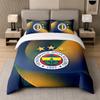 3Pcs Bedding SetFenerbahçe FC Soft Bed Sheet and Two Pillowcases Home Bedroom Decor