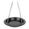 Roasting Pan Portable Outdoor Camping Stainless Steel Vertical Roast Chicken Pan with Rack Kitchen