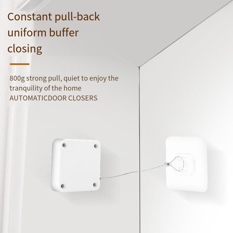 Автоматический дверной доводчик без перфорации Дверные доводчики с тросиком Регулируемый дверной упор Кронштейн типа Автоматический дверной доводчик