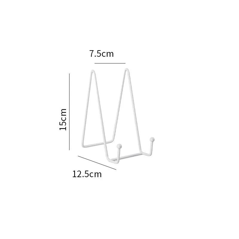 Стойки для демонстрации произведений искусства из железа, стеллаж для хранения, металлическая подставка-мольберт для фоторамки, масляной живописи, органайзер для книг, держатель для полок