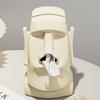Creative Stone Statue Tissue Box Glasses Holder Headphone Stand Paper Towel Box Tissue Container Home Office Desktop Decoration