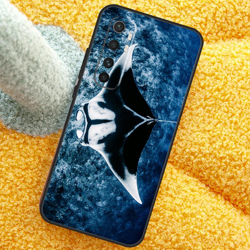 Animal Manta Ray Case For Xiaomi 13T 14T 15T 14 15 Ultra 17 Pro Max Cover For POCO F8 F7 X7 Pro F5 F6 X5 X6