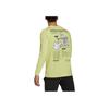 Adidas Side Effects Long Sleeve T-Shirt Men Tops Yellow GJ6470