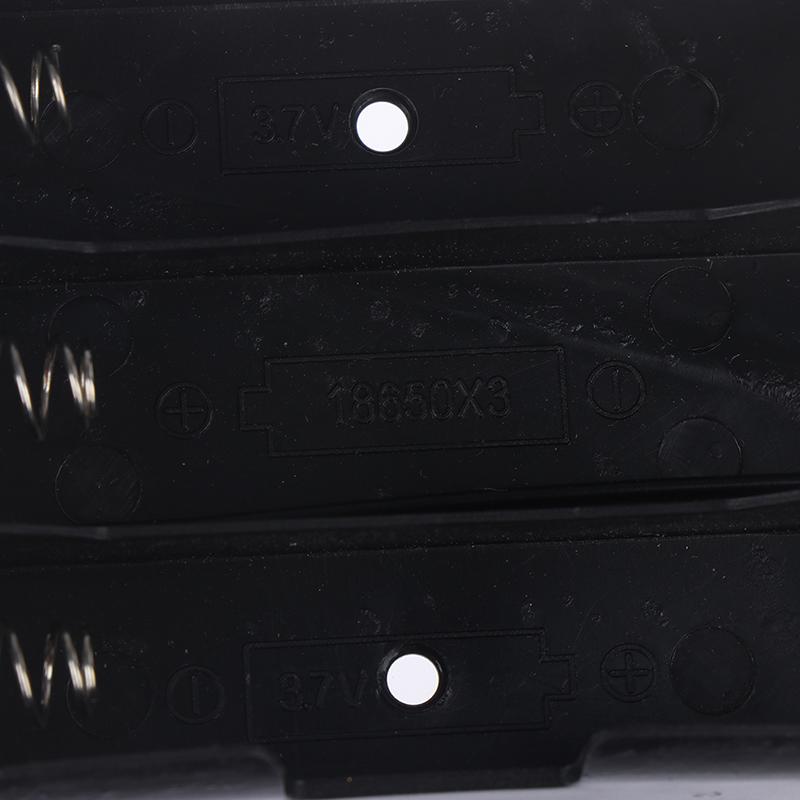 1Pc Li-Ion Plastic Battery Storage Case Cover Holder For 2/3/4X3.7V 18650 Diy