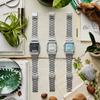 Casio Мужские водостойкие цифровые кварцевые часы с будильником из нержавеющей стали AQ-230A-2A1MQY