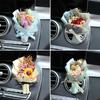 Car Air Outlet Perfume Decoration Immortal Dried Bouquet Small Fresh Air Conditioning Mouth Gypsophila Paniculata Fragrance Clip