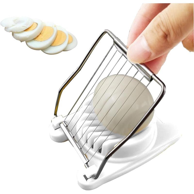 Stainless Steel Wire Egg Slicer Easy Uniform Egg Slices for Boiled Eggs Salad Sandwich Breakfast Durable Home Kitchen Tool 2