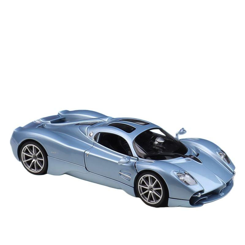 Welly 1/24 Pagani Utopia Alloy Sports Car Model Diecast Metal Track Racing Vehicles Car Model High Simulation Childrens Toy Gift