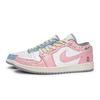 Jordan Air Jordan 1 Винтажные Баскетбольные Кроссовки Мужские Низкие Белые 553558-053(Team80-S-BOX)