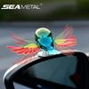 Car Simulation Bird Windy Companion Flying Plugless Motorcycle Decoration Ornament Dynamic Sculpture Ornament/Windmill Decorative