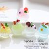 DIY Resin Jewelry Accessories: 3D Smoothie Bowl Keychain Pendant