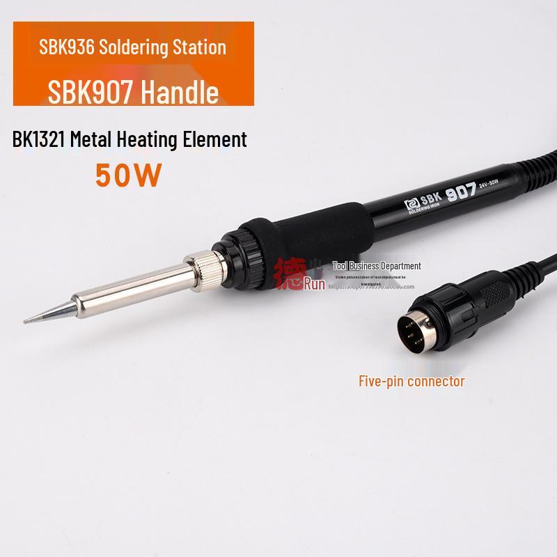 Ручка паяльной станции White Light SBK936B - 6-отверстий 907 BK Ручка паяльника с постоянной температурой