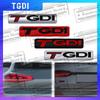 Металлический логотип TGDI для Hyundai Sonata Tucson Sorento Sportage Ceed Эмблема Наклейка на крыло кузова автомобиля Задний багажник Значок Стайлинг