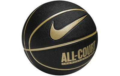 Nike Версия для материкового Китая Pu Баскетбольный мяч Черный Золотой Размер 7 Тренировочный Унисекс DO8258-070